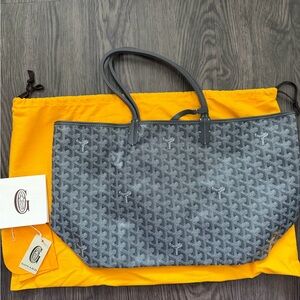 Goyard Saint Louis PM Tote Gray